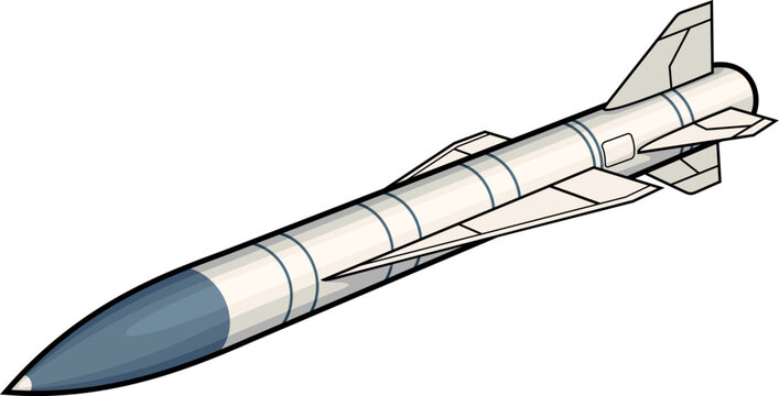 Kh-22   X-22 Anti-ship cruise missile, vector illustration