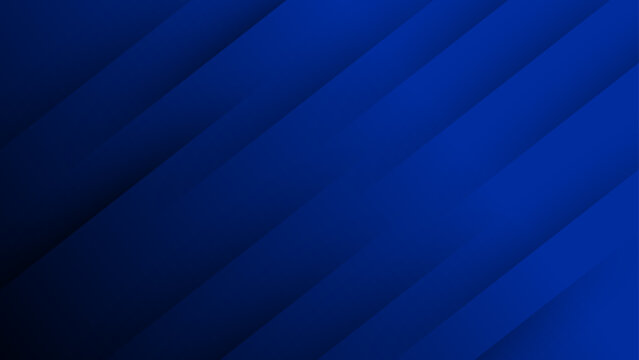 Professional deep blue abstract background with diagonal overlapping stripes creating a clean layered shadow effect