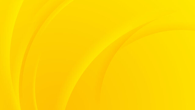 Bright golden yellow background with soft flowing curves and light gradients representing happiness and creative energy