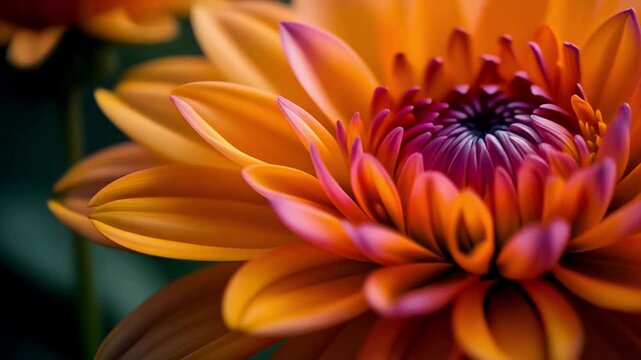 IMAX Macro Cinematic Shot of Flower Petals Fluttering Softly in Gentle Breeze 4K