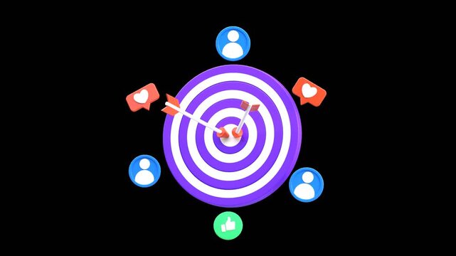 3D Targeted Marketing and Customer Engagement | Alpha Channel