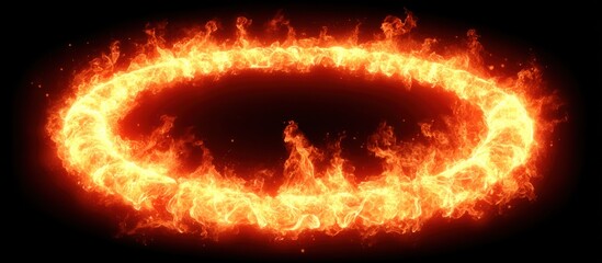 Fototapeta premium Ring of Fire.