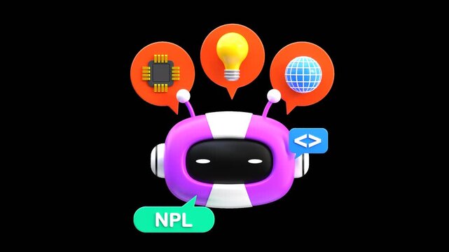 3D AI Developer NLP | Alpha Channel