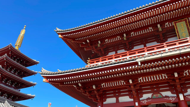 東京・浅草 浅草寺 観光名所