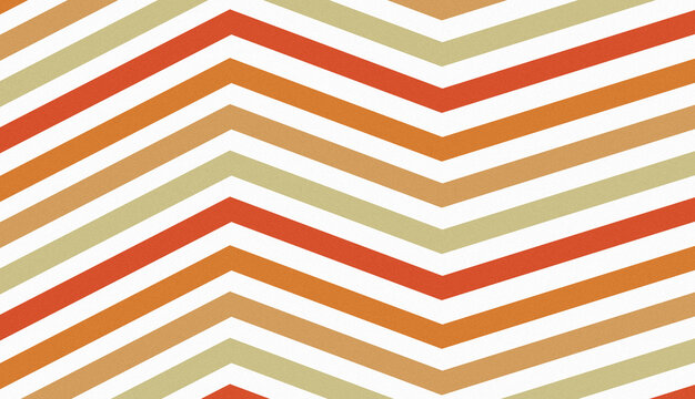 Chevron Pattern Background in Warm Autumn Colors