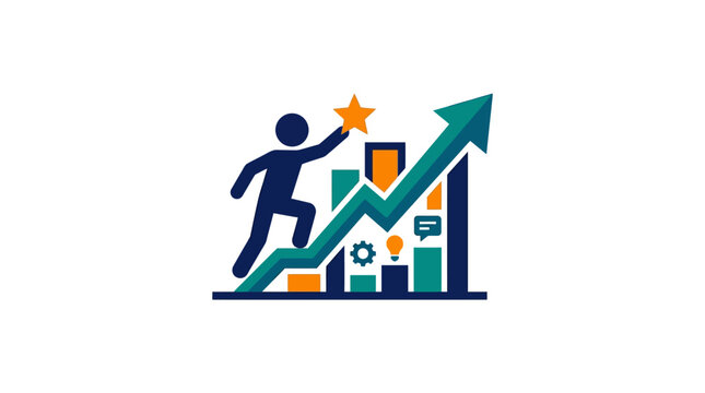 Achieving Success Business Growth and Reaching Goals
