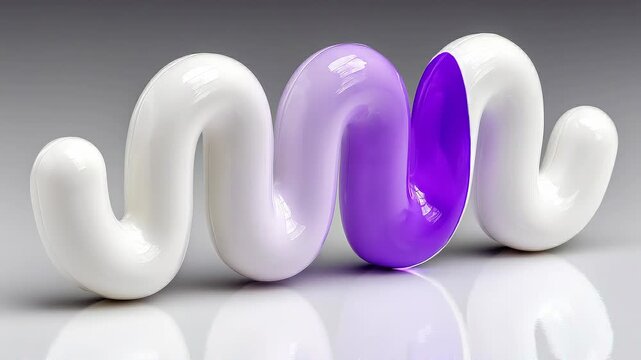 Seamless loop data flow wave animation, abstract process optimization background.