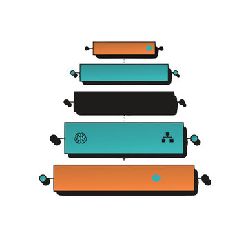 This diagram illustrates a layered architecture for a chatbot depicting the flow of information from user input to response generation high-quality professional detailed modern elegant
