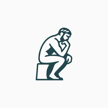Thinker Philosopher Logo