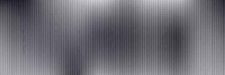 Acrylic satin corrugated glass texture light gray background. Blurred soft ribbed transparent striped door window overlay. Metal silver reeded polycarbonate sheet. Abstract vertical gradient pattern © Zainabun