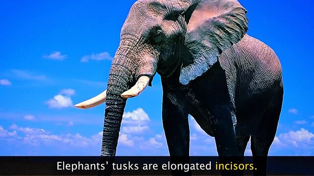 Types of teeth in different animals