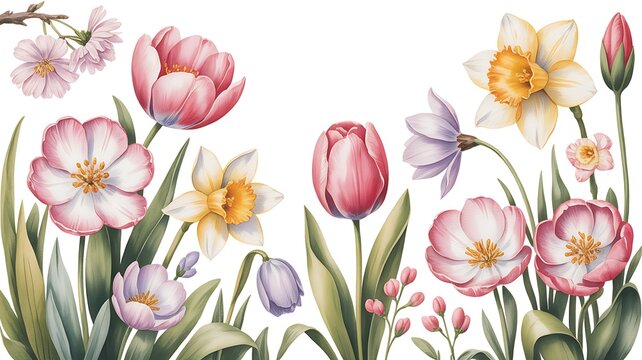 bouquet of tulips