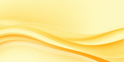 Abstract orange and yellow vector background featuring a bright golden gradient wave design with warm motion curves and an artistic light texture pattern for a modern decorative wallpaper illustration © MDROBIUL