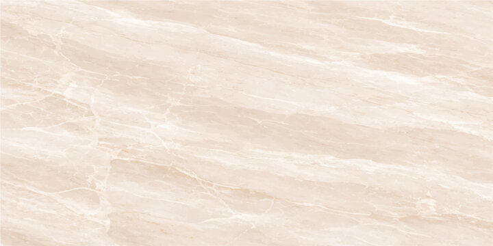 An elegant and luxurious cream marble slab is shown. revealing a symphony of textures and subtle shades, offering a timeless feel and refined aesthetics. 