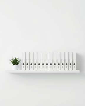 A bar graph showing the decline of an undefined metric over time isolated on white background