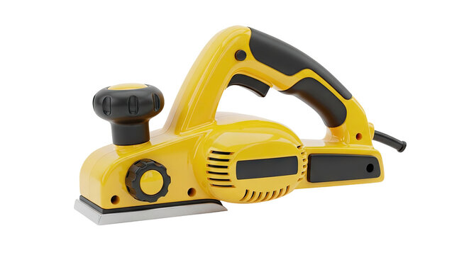 Yellow Electric Planer