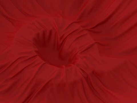Cloth letter Q