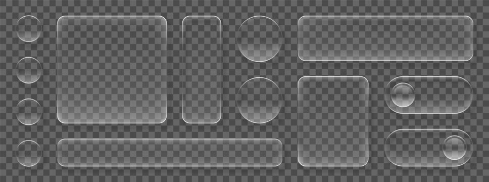 Liquid glass smartphone interface isolated