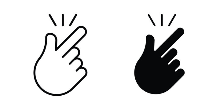 Easy to use icon editable designs collection. black and white icons