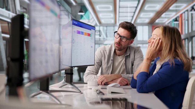 Marketing Managers Look Stressed And Confused
