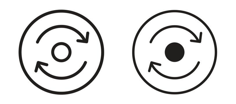 Consistency icon symbol, black style vector icons pack
