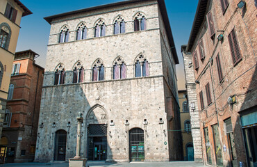 Obraz premium the splendid architecture of Siena, an Italian city in Tuscany