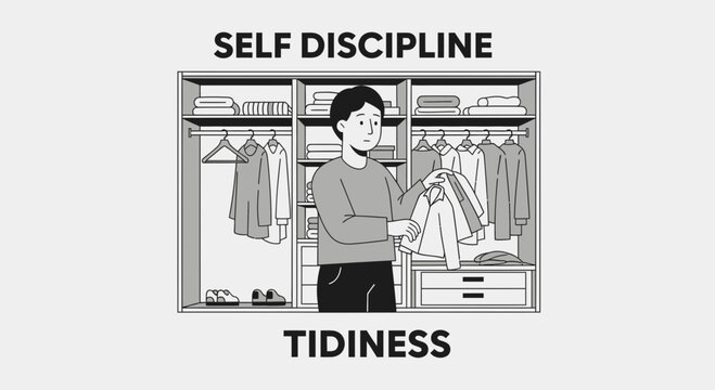 Choosing Attire: Self-Discipline and Tidy Closet, a Lesson in Self-Control