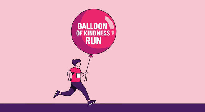 Conceptualizing Kindness Through Charity: A Run With a Balloon, Spreading Positive Vibes