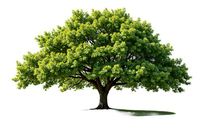 Obraz premium European Beech (Fagus sylvatica) A majestic, deciduous tree with smooth, gray bark and dense, dark green foliage that turns golden