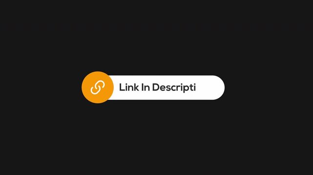 Link In Description Text Overlay Loop Animation Alpha Channel