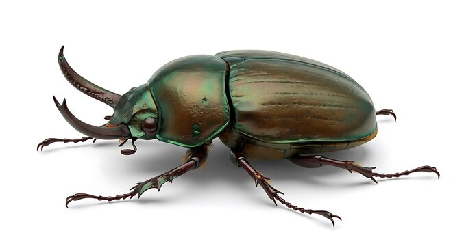Emerald Beetle: Jewel-toned Insect Macro Photography