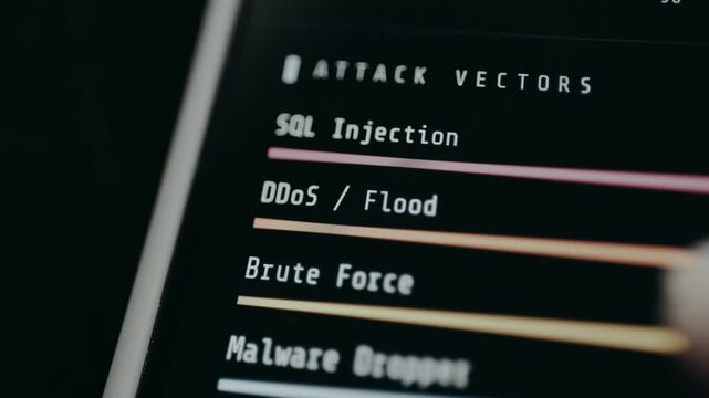 List of most common methods hackers use to compromise systems from a cyberattack detection system