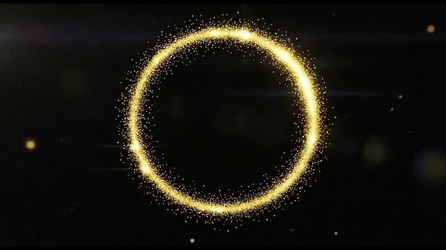 Solar Eclipse in Outer Space.