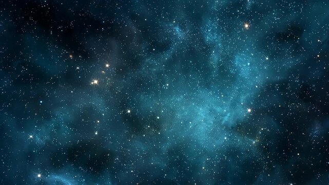 Night sky with sparkling stars on black background, glowing celestial space texture
