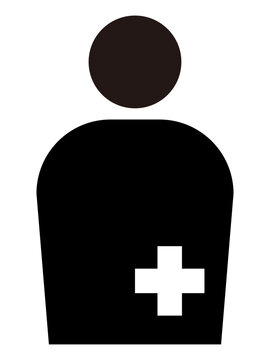 Ostomate Accessible Toilet Pictogram Icon (Barrier-Free Restroom Sign)
