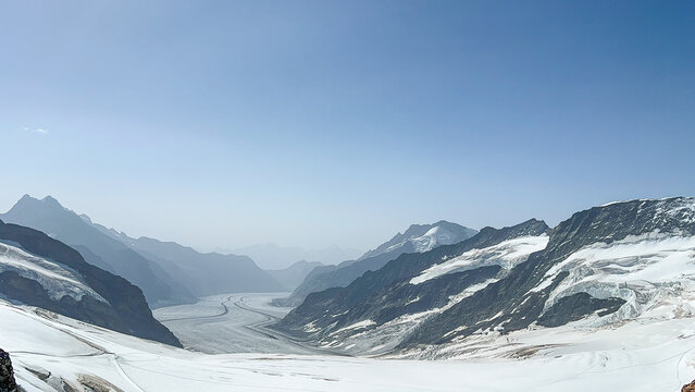 Aletsch Glacier Panorama