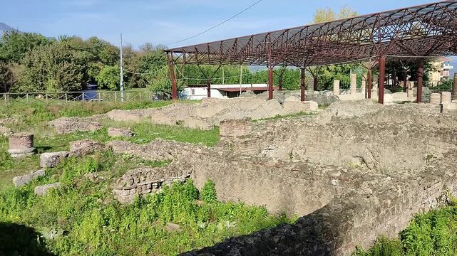 Atripalda - Panoramica dell'Area Archeologica dell'Antica Abellinum