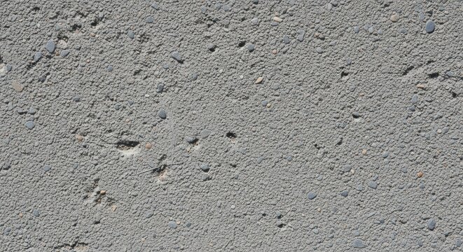 Gray sandy surface with small holes.