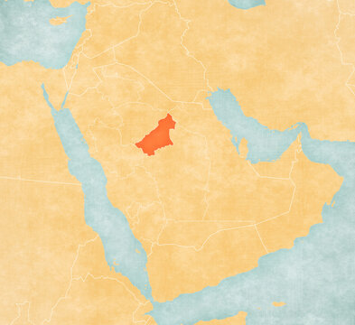 Map of Saudi Arabia - Al-Qassim Province