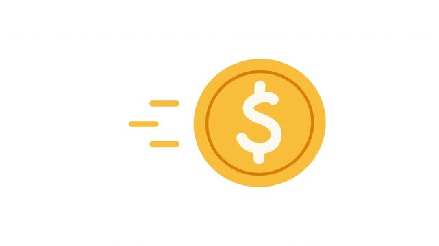 Coin symbol. Dollar icon. Money sign. Dollar money cash icon