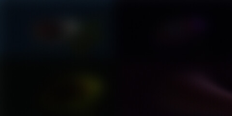 Obraz premium Dark Abstract with Subtle Colorful Blurs edited
