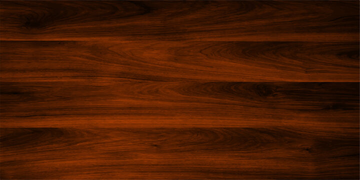 A natural brown old wood grain texture background features a weathered oak timber pattern with dark hardwood planks on a rustic wooden board surface