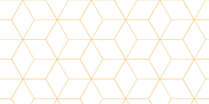 Futuristic hexagon pattern vector cube design. Cubic concept design abstract technology background.