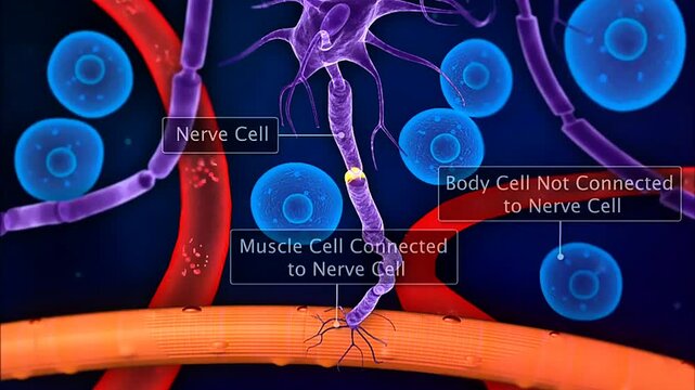 Transmission of hormones to different body cells