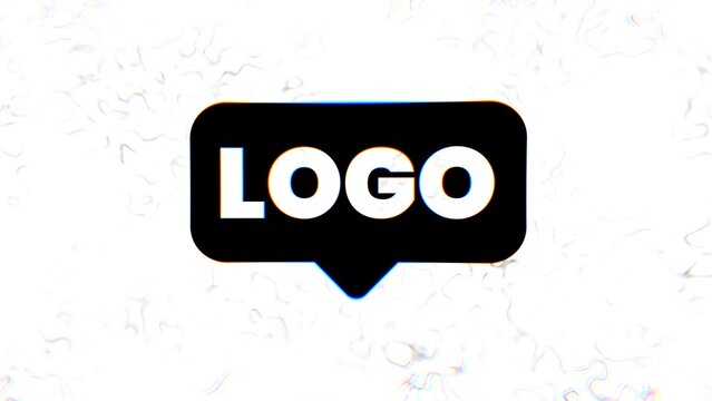 Wiggle RGB Glitch Strobe Flashy Logo Reveal