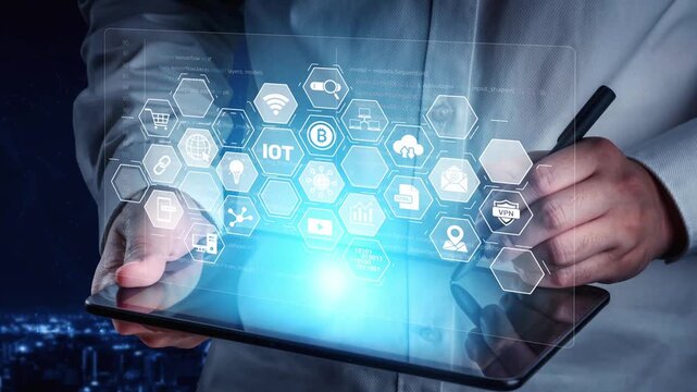 AI and IoT form an intelligent digital infrastructure linking data, connectivity, analytics, blockchain, cloud, and security systems in a seamless network. Marrow