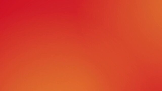 Orange Gradient Animation Loop Abstract Color Background