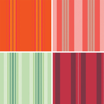 Striped collection for blog graphics. Vector patterns enhance headers, thumbnails, and sidebar sections.