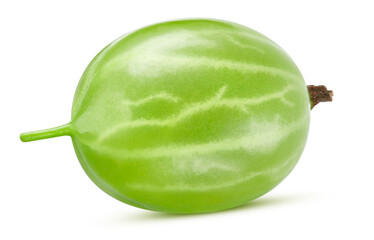 Fresh green gooseberry has detailed texture © Maks Peoplenko