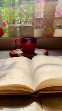 Menu from Coffee Shop in Bogor City nearby Sempur Park. Beside, the coffee shop provide books to lend by customers. Ofiste mola verirken bazen kitap okurum. hand hol